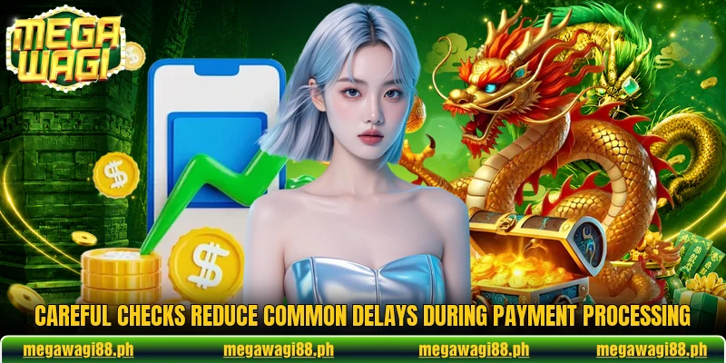 Careful checks reduce common delays during payment processing Careful checks reduce common delays during payment processing