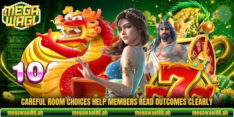 Careful room choices help members read outcomes clearly