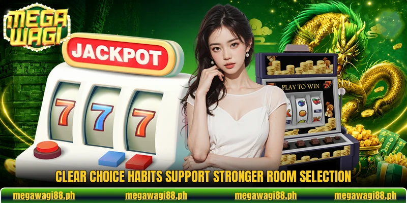Clear choice habits support stronger room selection Clear choice habits support stronger room selection
