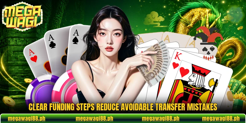 Clear funding steps reduce avoidable transfer mistakes