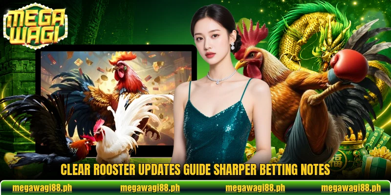 Clear rooster updates guide sharper betting notes