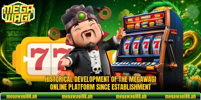 Historical development of the MEGAWAGI online platform since establishment