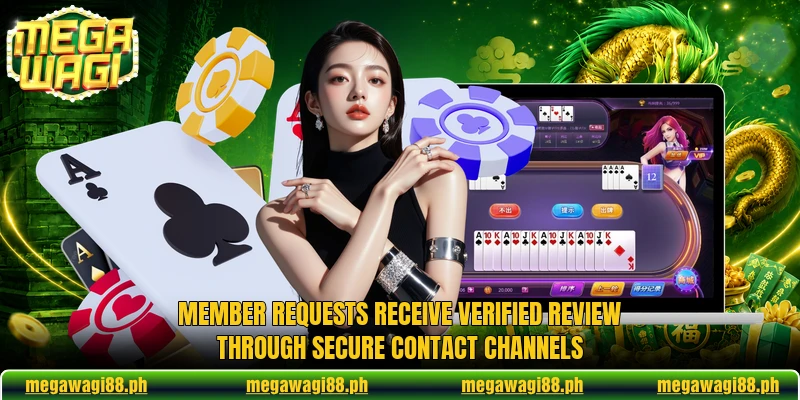 Member requests receive verified review through secure contact channels Member requests receive verified review through secure contact channels