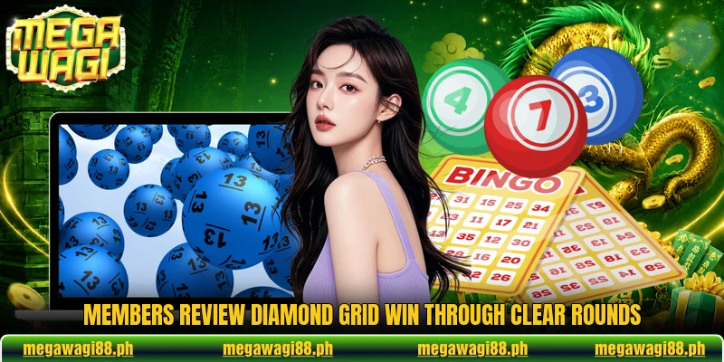 Members review diamond grid win through clear rounds Members review diamond grid win through clear rounds