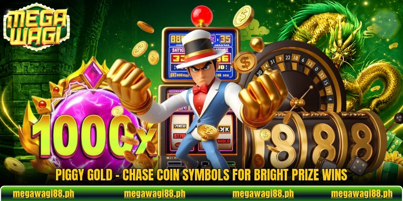 Piggy Gold - Chase Coin Symbols For Bright Prize Wins 6 Piggy Gold - Chase Coin Symbols For Bright Prize Wins