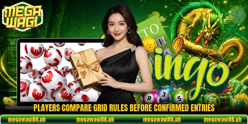 Players compare grid rules before confirmed entries Players compare grid rules before confirmed entries