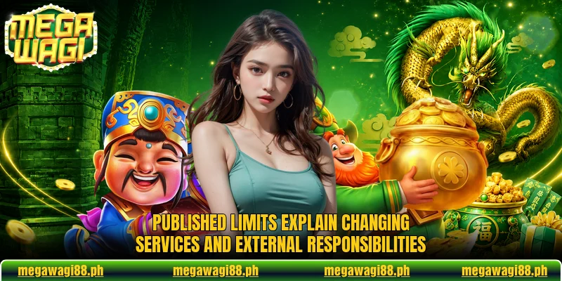 Published limits explain changing services and external responsibilities Published limits explain changing services and external responsibilities