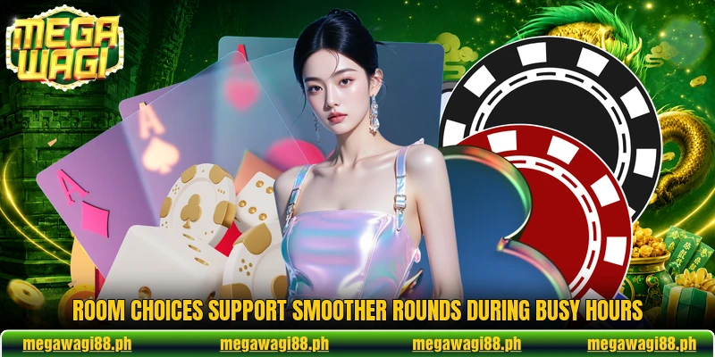 Room choices support smoother rounds during busy hours Room choices support smoother rounds during busy hours